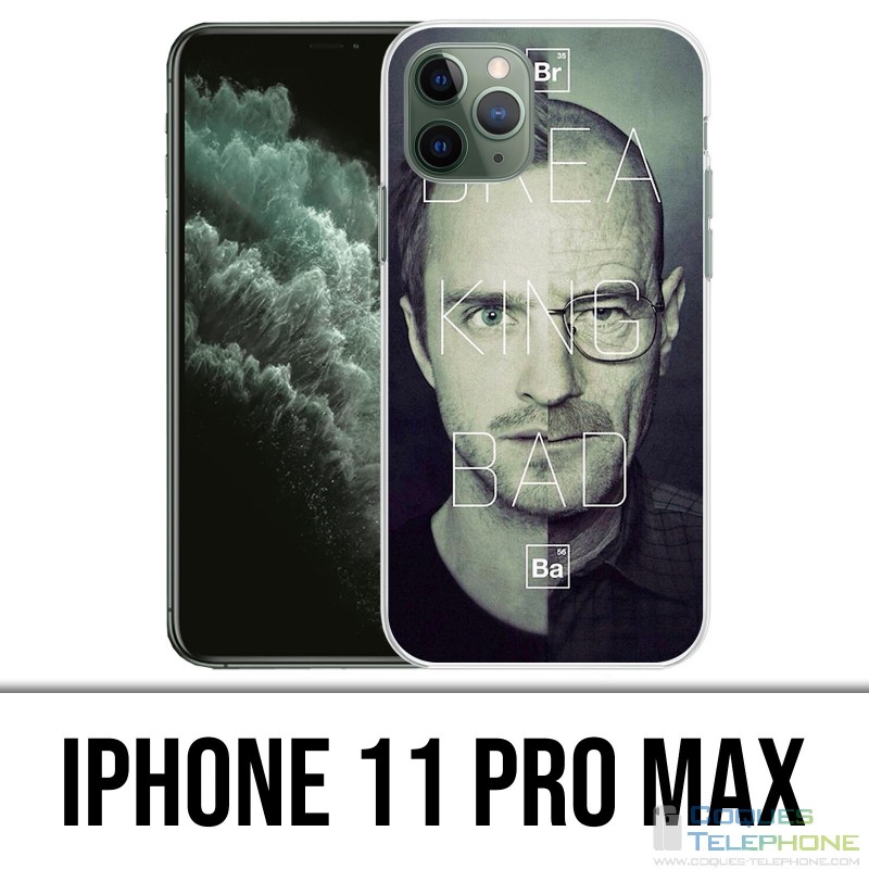 Coque iPhone 11 PRO MAX - Breaking Bad Visages