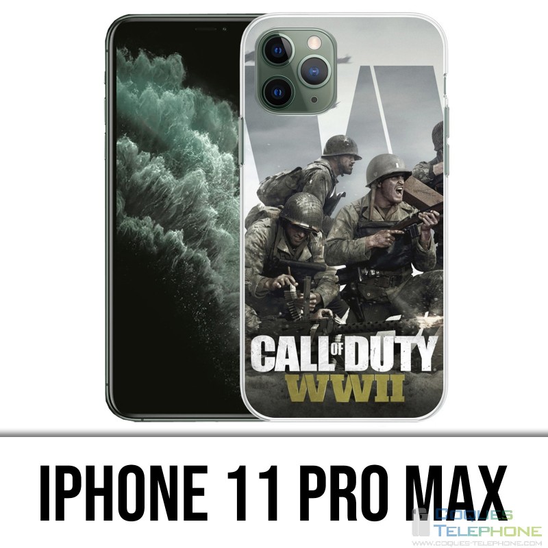 Carcasa IPhone 11 Pro Max - Personajes de Call of Duty Ww2