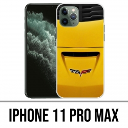 Coque iPhone 11 PRO MAX - Capot Corvette
