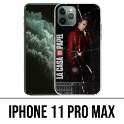 Custodia IPhone 11 Pro Max - Maschera divisa Casa De Papel Berlin