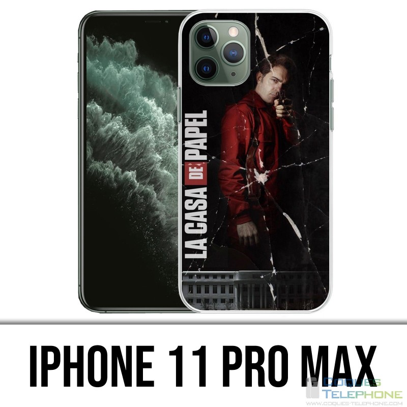 Funda iPhone 11 Pro Max - Casa De Papel Berlin Split Mask