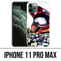 Custodia per iPhone 11 Pro Max - Casco Moto Cross