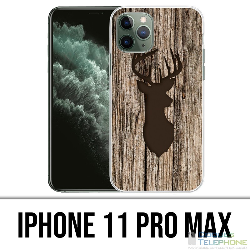 Custodia per iPhone 11 Pro Max - Deer Wood Bird