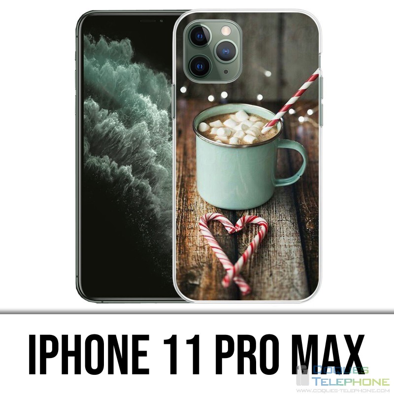 IPhone 11 Pro Max Case - Hot Chocolate Marshmallow