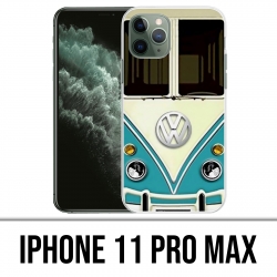 Coque iPhone 11 PRO MAX - Combi Vintage Vw Volkswagen