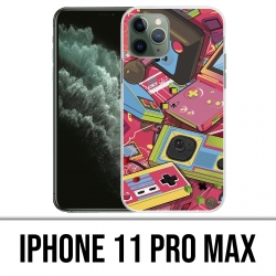 Custodia per iPhone 11 Pro Max - Retro console vintage