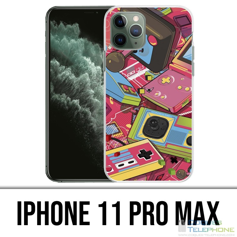 IPhone 11 Pro Max Case - Vintage Retro Consoles