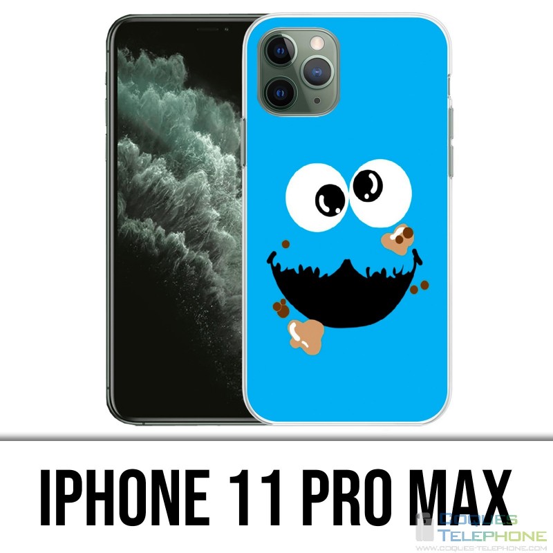 Coque iPhone 11 Pro Max - Cookie Monster Face