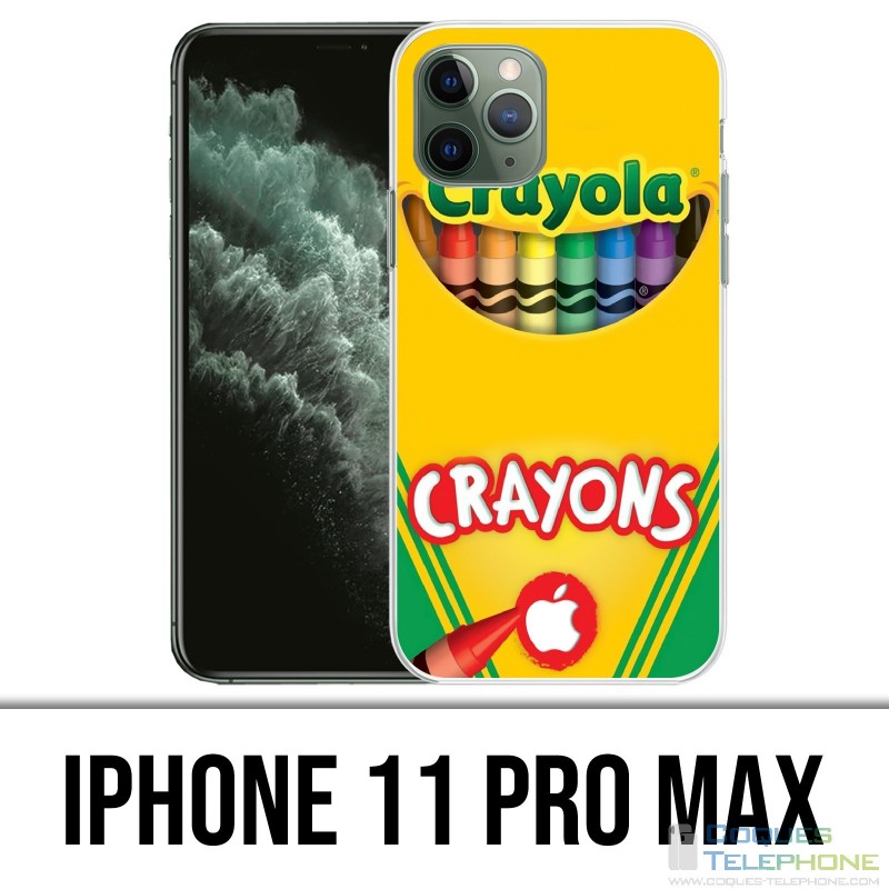 Coque iPhone 11 PRO MAX - Crayola