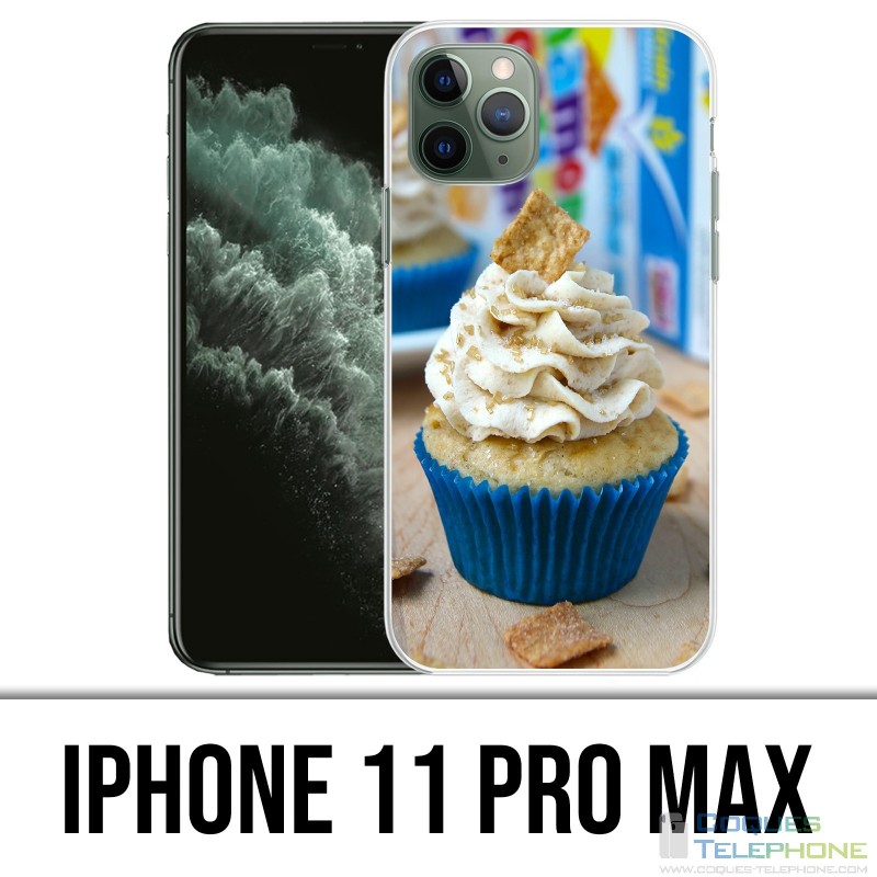 Custodia per iPhone 11 Pro Max - Cupcake blu