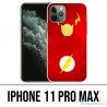Coque iPhone 11 PRO MAX - Dc Comics Flash Art Design