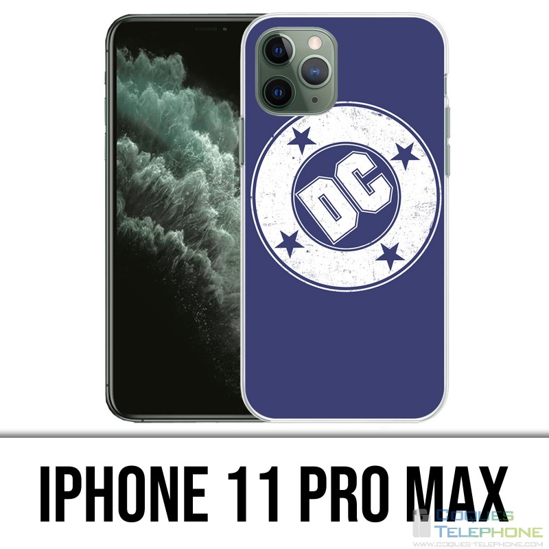 Custodia IPhone 11 Pro Max - Logo vintage Dc Comics