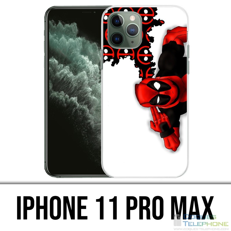 Funda para iPhone 11 Pro Max - Deadpool Bang
