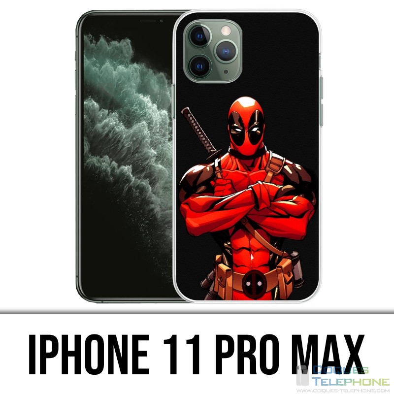 Funda para iPhone 11 Pro Max - Deadpool Bd