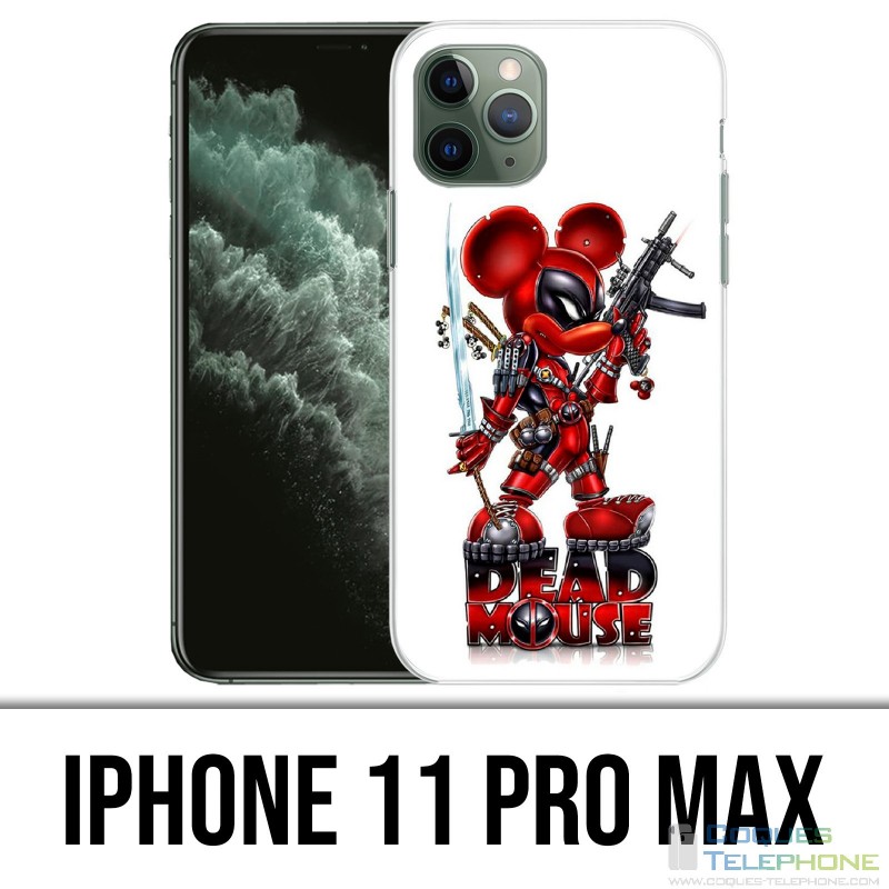 Custodia per iPhone 11 Pro Max - Deadpool Topolino