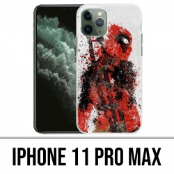 Custodia per iPhone 11 Pro Max - Deadpool Paintart