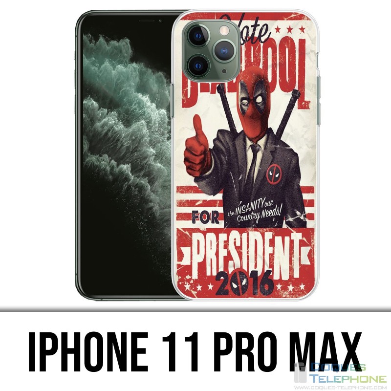 IPhone 11 Pro Max Fall - Deadpool Präsident