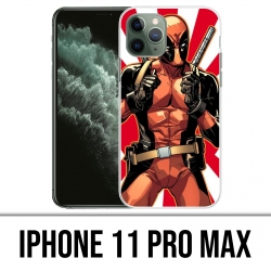 Coque iPhone 11 PRO MAX - Deadpool Redsun