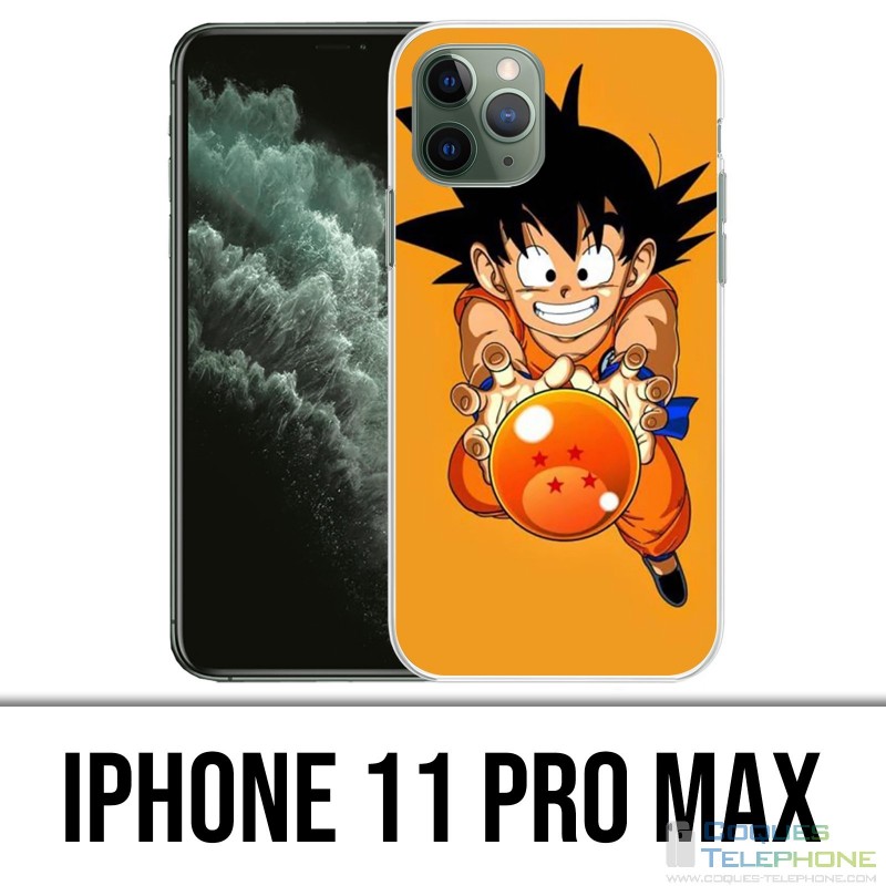 Coque iPhone 11 PRO MAX - Dragon Ball Goku Boule De Crystal