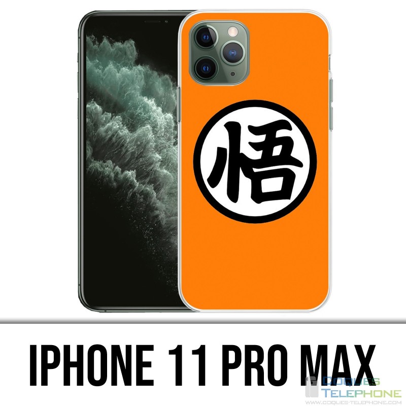 Custodia IPhone 11 Pro Max - Logo Dragon Ball Goku