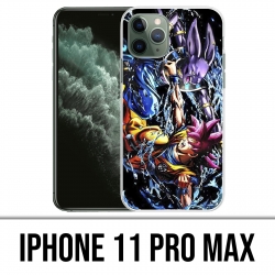 Funda iPhone 11 Pro Max - Dragon Ball Goku Vs Beerus