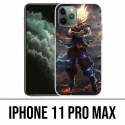 Coque iPhone 11 PRO MAX - Dragon Ball Super Saiyan