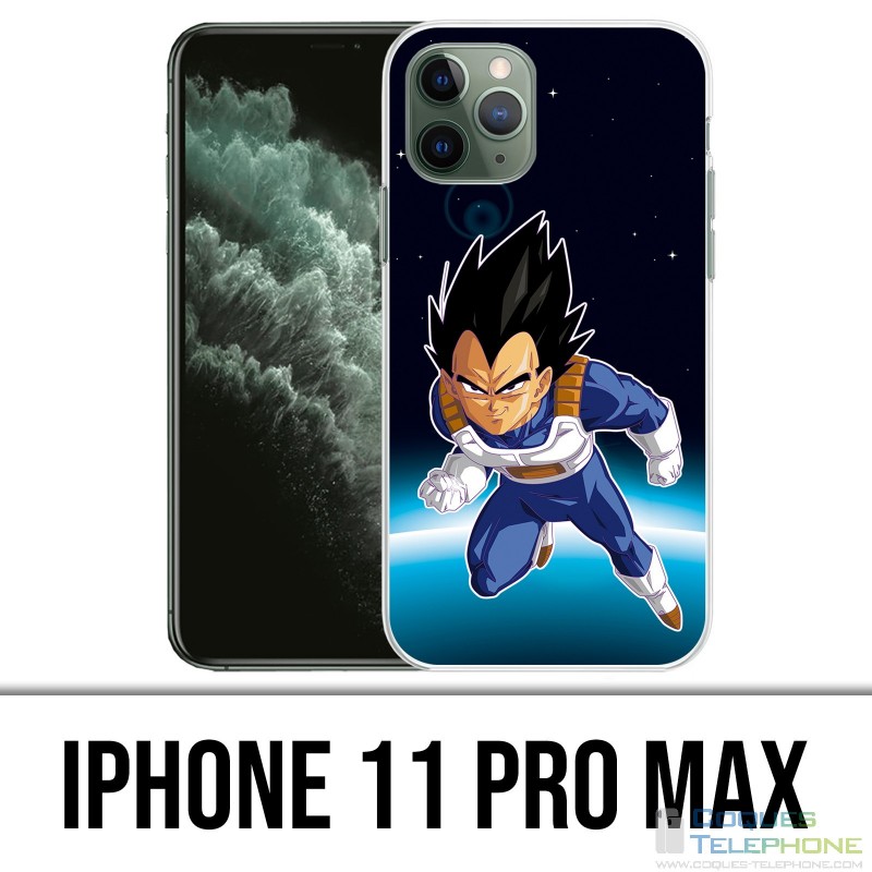 Coque iPhone 11 PRO MAX - Dragon Ball Vegeta Espace