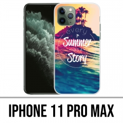 IPhone 11 Pro Max Case - Jeder Sommer hat Geschichte