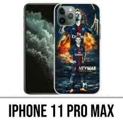 Coque iPhone 11 PRO MAX - Football Psg Neymar Victoire