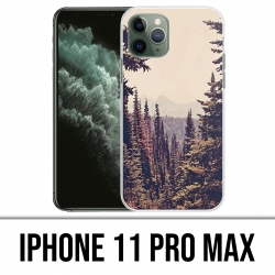 Coque iPhone 11 Pro Max - Foret Sapins