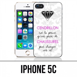 Coque iPhone 5C - Cendrillon Citation