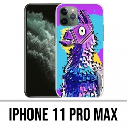 Custodia IPhone 11 Pro Max - Logo Fortnite Glow