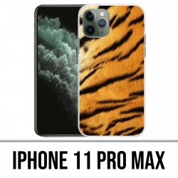 Custodia per iPhone 11 Pro Max - Pelliccia di tigre