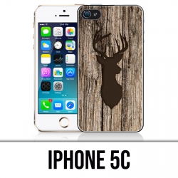 Custodia per iPhone 5C - Deer Wood Bird
