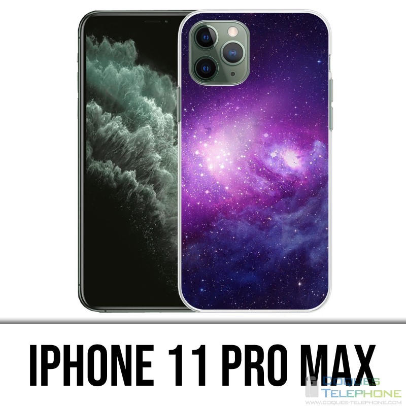 IPhone 11 Pro Max Hülle - Lila Galaxie