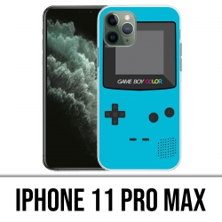 Coque iPhone 11 PRO MAX - Game Boy Color Turquoise