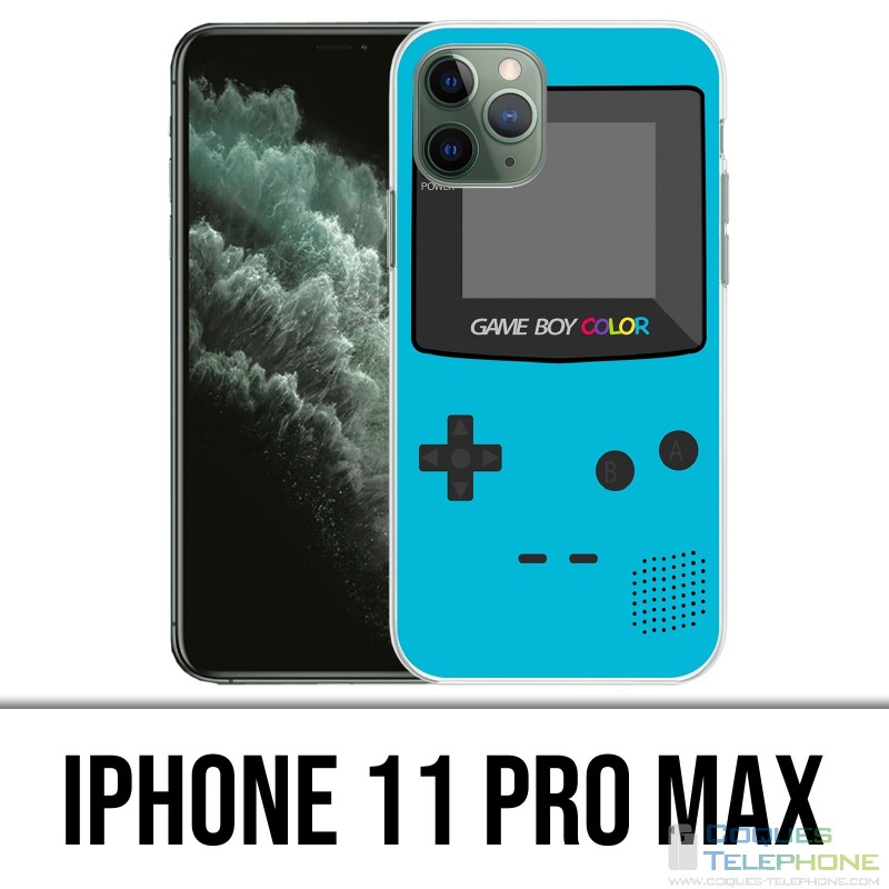 IPhone 11 Pro Max Case - Game Boy Color Turquoise