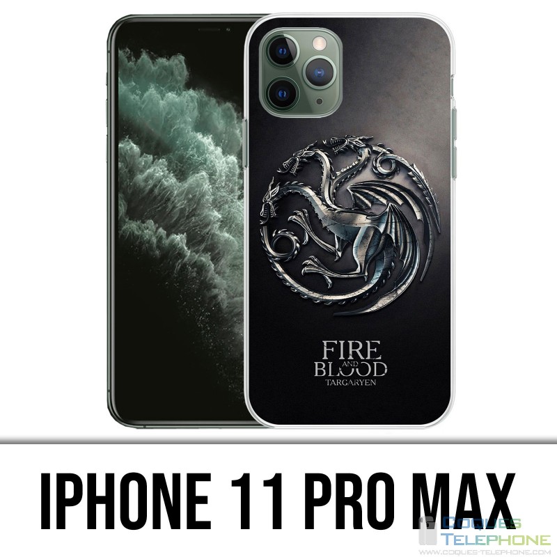Custodia per iPhone 11 Pro Max - Game Of Thrones Targaryen