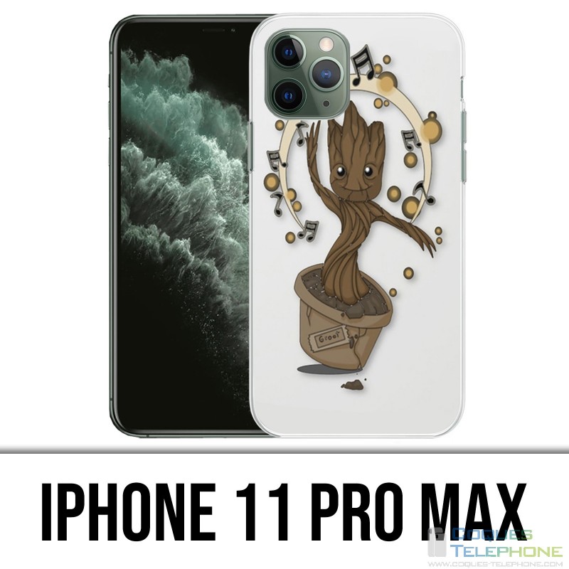 Funda iPhone 11 Pro Max - Guardianes de la galaxia Groot