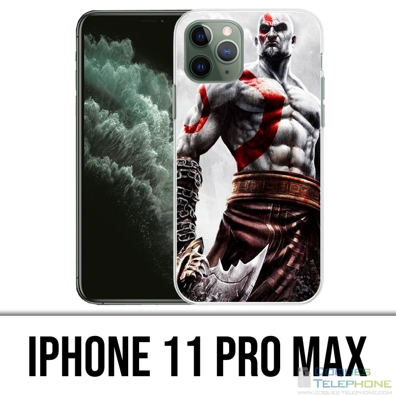 Coque iPhone 11 PRO MAX - God Of War 3