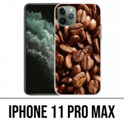 Custodia per iPhone 11 Pro Max - Chicchi di caffè