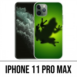 Funda iPhone 11 Pro Max - Frog Leaf