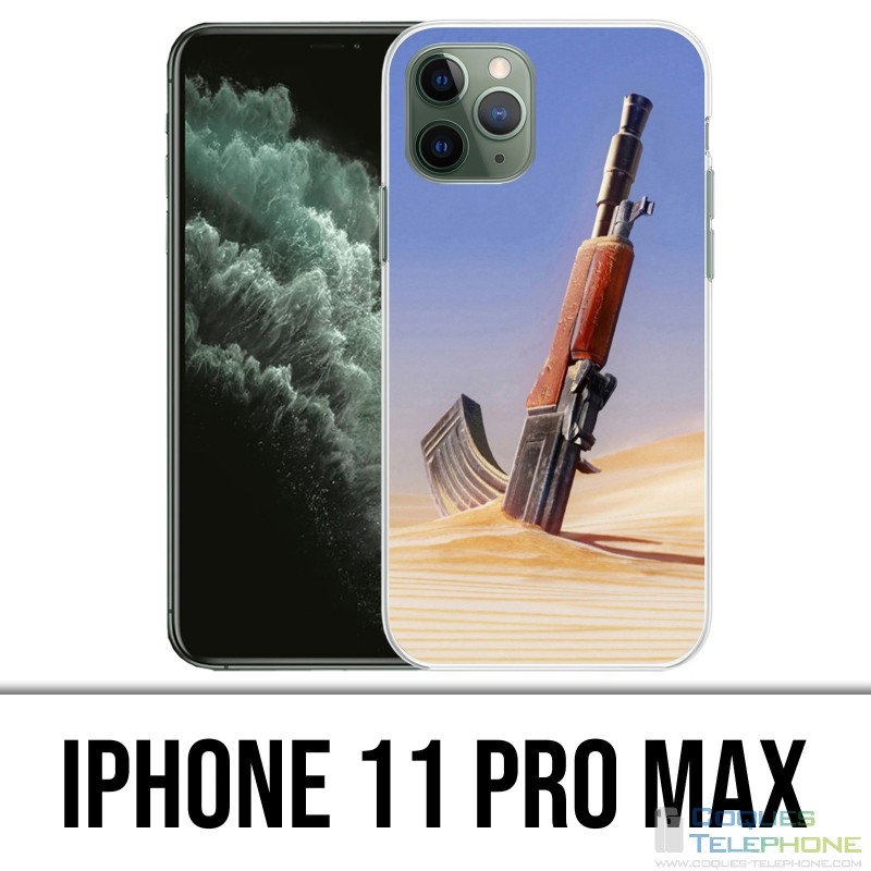 Custodia per iPhone 11 Pro Max - Gun Sand