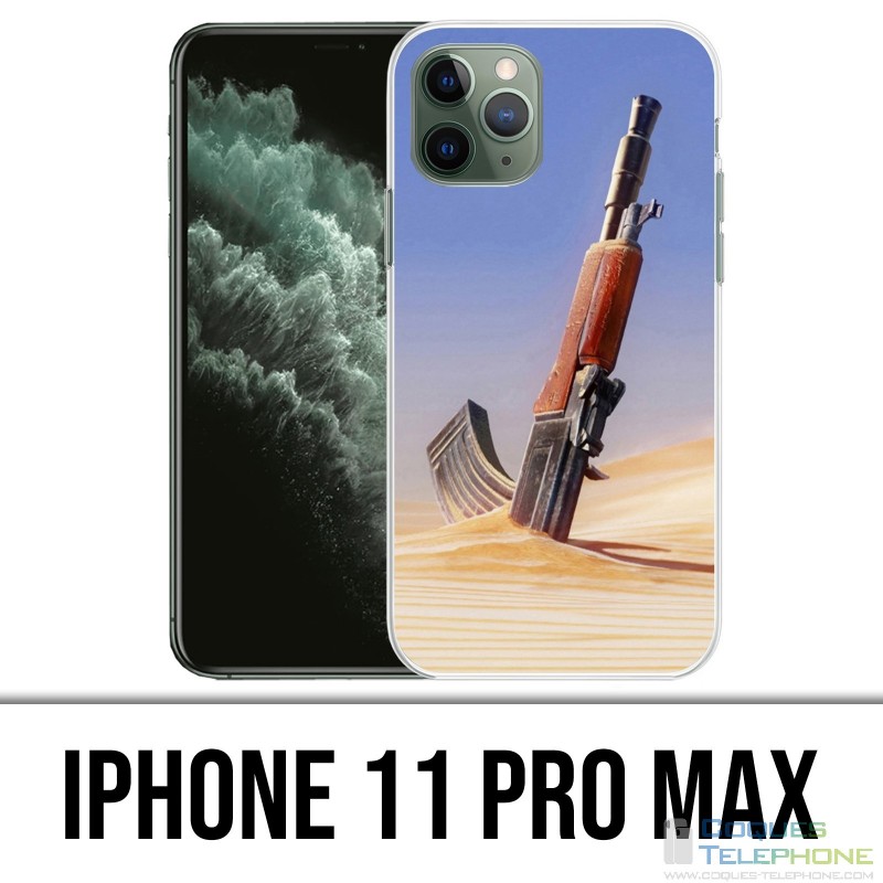 IPhone 11 Pro Max case - Gun Sand