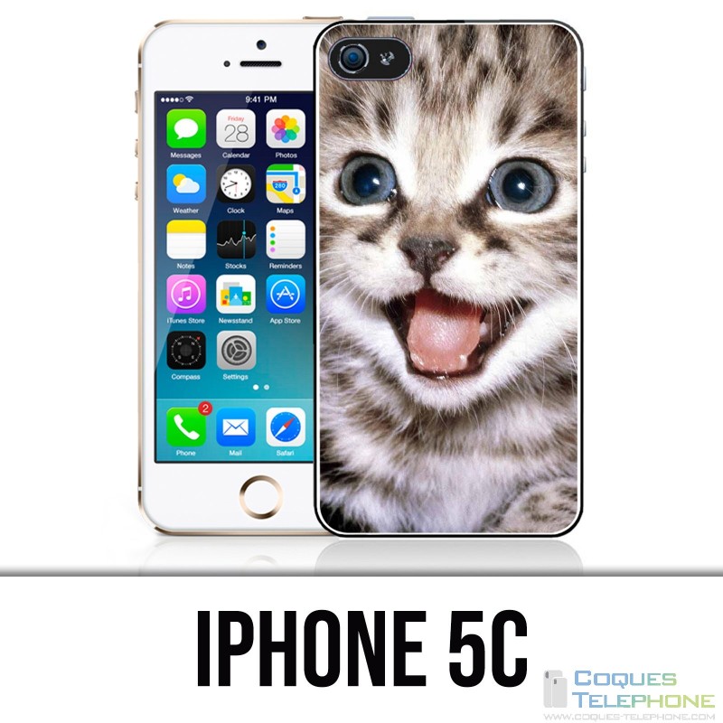 Coque iPhone 5C - Chat Lol