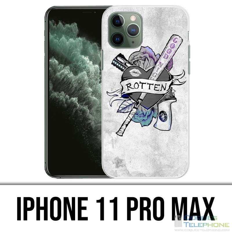 IPhone 11 Pro Max case - Harley Queen Rotten