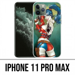 Coque iPhone 11 PRO MAX - Harley Quinn Comics