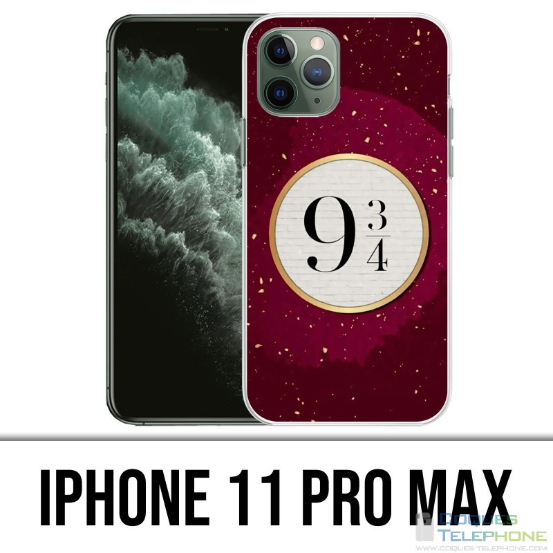 Coque iPhone 11 PRO MAX - Harry Potter Voie 9 3 4