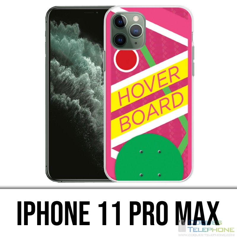 Coque iPhone 11 PRO MAX - Hoverboard Retour Vers Le Futur