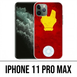 Coque iPhone 11 PRO MAX - Iron Man Art Design